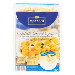 Capeletti com Recheio de 4 Queijos MEZZANI 400g