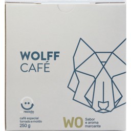 Café em Grão Melaço e Caramelo WOLFF 250g