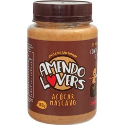 Pasta de Amendoim Amendolovers Açúcar Mascavo Pote 500g