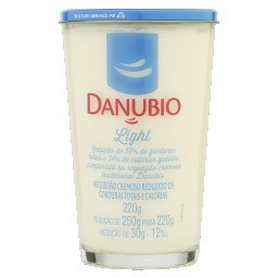 Requeijão Cremoso Light DANUBIO 220g