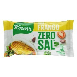 Tempero em Pó Frango Zero Sal Knorr Pacote 32g 8 Unidades