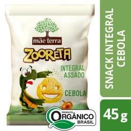 Salgadinho de Milho Orgânico Integral CEBOLOKO 45g