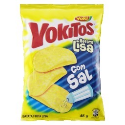 Batata Frita Lisa YOKITOS Natural 45g