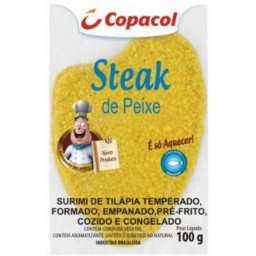 Steak de Peixe Empanado Copacol 100g