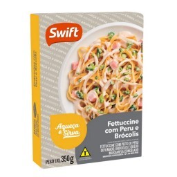 Fettucine Com Peito De Peru E Brócolis SWIFT 350g