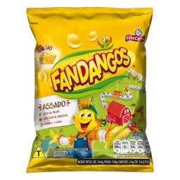 Salgadinho De Milho Queijo Elma Chips Fandangos Pacote 140G