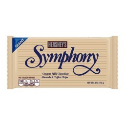 Barra Hershey´s Symphony Toffee e Amêndoas 192g