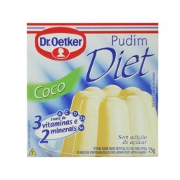 Pó para Pudim Diet Sabor Coco Dr. OETKER Caixa 25g