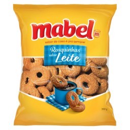 Biscoito Rosquinha Leite Mabel Pacote 350G