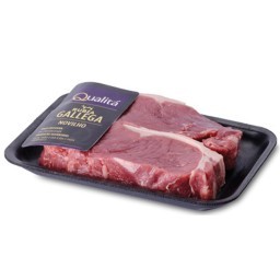 Contra Filé Resfriado Rubia Gallega Novilho QUALITÁ Bandeja 500g