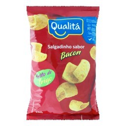 Salgadinho de Trigo de Bacon Qualitá Pacote 100g