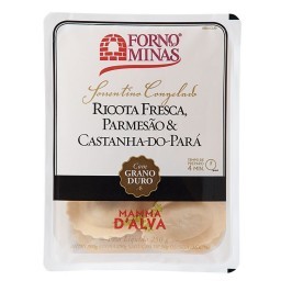 Sorrentino de Ricota Fresca, Parmesão e Castanha do Pará FORNO DE MINAS 250g