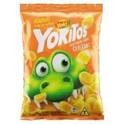 Salgadinho de Milho Sabor Queijo YOKITOS Pacote 45g