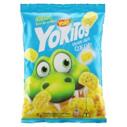 Salgadinho de Milho Sabor Queijo Rendinha Assado YOKITOS 45g