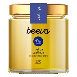 Mel Caatinga Jitirana Beeva Vidro 280g