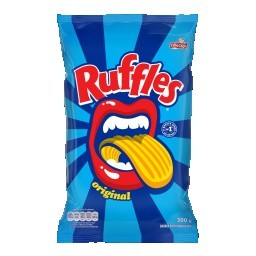 Batata Frita Ondulada Original Elma Chips Ruffles Pacote 300g