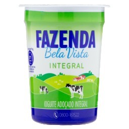 Iogurte Adoçado Integral Fazenda Bela Vista Copo 170g