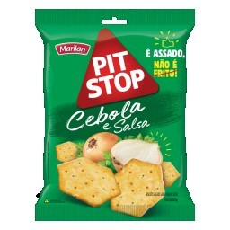 Biscoito Cebola e Salsa Marilan Pit Stop Pacote 80g