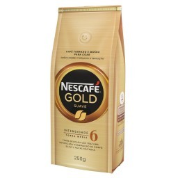 Café Torrado e Moído NESCAFÉ Gold Suave 250g