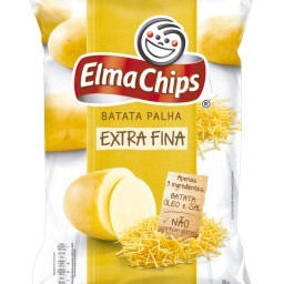 Batata Palha Extrafina Elma Chips Pacote 100g