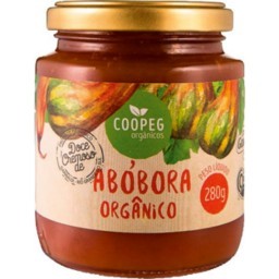 Doce de Abobora Orgânico Coopeg - Caras do Brasil 280g