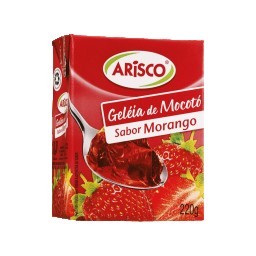 Geleia de Mocotó Sabor Morango ARISCO Caixa 220g