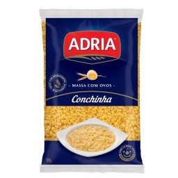 Macarrão ADRIA com Ovos Conchinha Adria 500g