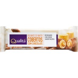 Rolinho Waffer Coberto Paçoca QUALITÁ 40g