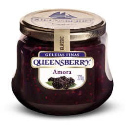 Geléias Finas QUEENSBERRY Sabor Amora Pote 320g