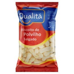 Biscoito QUALITÁ de Polvilho Salgado Pacote 100g