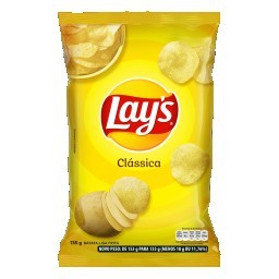 Batata Frita Lisa Clássica Lay's Pacote 135g