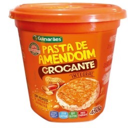 Pasta de Amendoim Guimarães Integral Crocante 450g