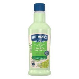 Molho para Salada Limão e Ervas Finas Hellmann's Squeeze 210ml