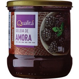 Geleia de Amora QUALITÁ Vidro 230g