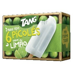 Pack Picolé Limão Tang Caixa 330g 6 Unidades