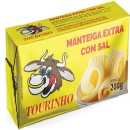 Manteiga com Sal TOURINHO Tablete 200 g