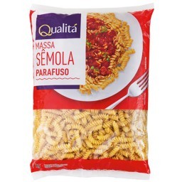 Macarrão de Sêmola QUALITÁ Parafuso 1 Kg