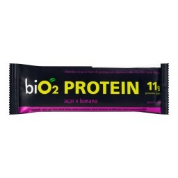 Barra de Proteína de Açaí e Banana biO2 Protein 40g