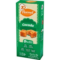 Cocada Queimada Flormel 60g 