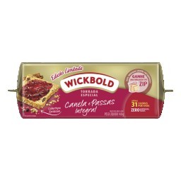 Torrada Integral Canela e Passas WICKBOLD  140g