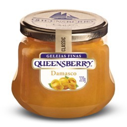 Geléias Finas QUEENSBERRY Sabor Damasco Pote 320g