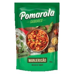 Molho de Tomate Caseiro Manjericão POMAROLA Sachê 300g