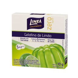 Gelatina Zero de Limão LINEA 10g