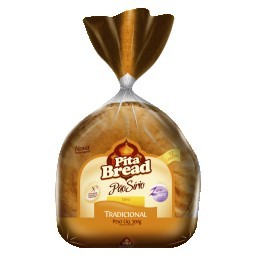 Mini Pão Sírio Tradicional PITA BREAD 300g