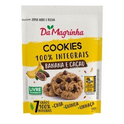 Cookies Integrais Banana e Cacau Da Magrinha 150g