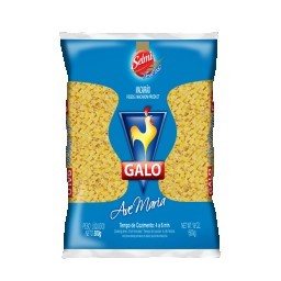 Macarrão de Sêmola Ave Maria Galo Pacote 500g