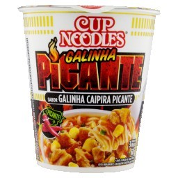 Massa Instantânea Galinha Caipira Picante Nissin Cup Noodles Copo 68g