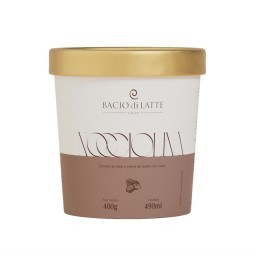 Gelato Sabor Nocciolina BACIO DI LATTE Sabor 490ml