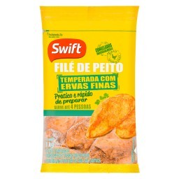 Filé De Peito Temperado SWIFT 1Kg