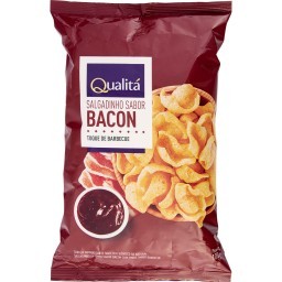 Salgadinho de Bacon com Barbecue Qualitá 100g